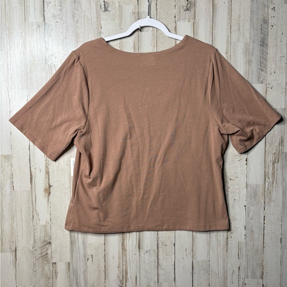 Old Navy Women's Brown Fitted Layer Elbow-Sleeve Scoop
Neck Top Size XXL NWT! - Picture 11 of 14